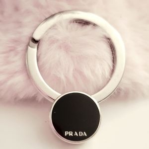 Prada Round Key Ring